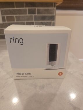 Ring Indoor Security Camera - White